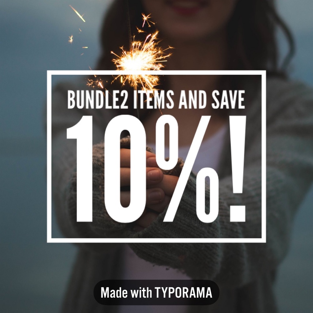 Bundle Savings!!